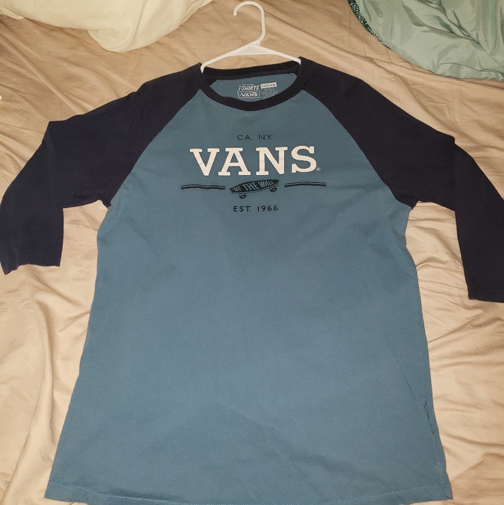 Van's 3/4 sleeve baseball tee